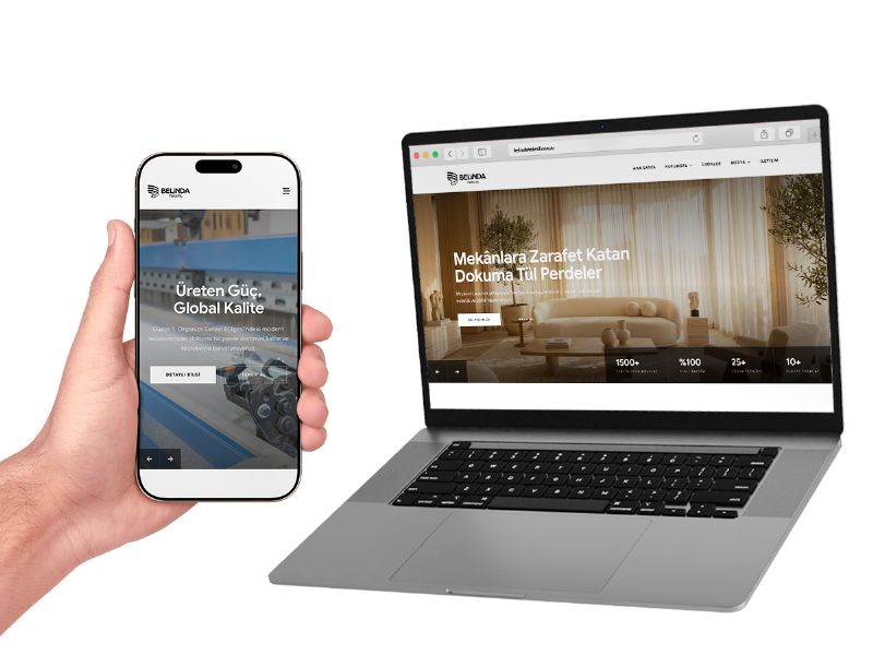 Belinda Tekstil Yeni Web Sitesi Yayında Belinda Tekstil Yeni Web Sitesi Yayında